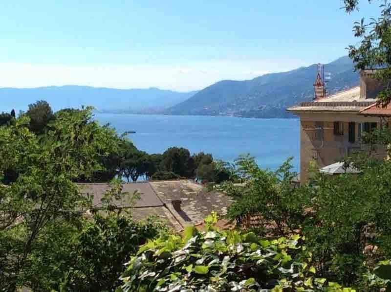 Sea View Apartment With Private Garden Camogli Exteriör bild